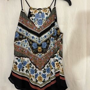 Floral Print Women's Top